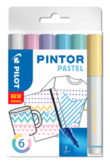 Marker Pintor Fine Pastel Mix 1,0 ass (6)