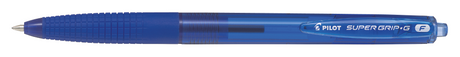 Kuglepen m/klik Super Grip G 0,7 blå