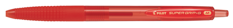 Kuglepen m/klik Super Grip G 1,0 rød