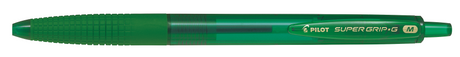 Kuglepen m/klik Super Grip G 1,0 grøn