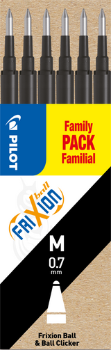 Frixion Clicker 0,7 refill sort (6)