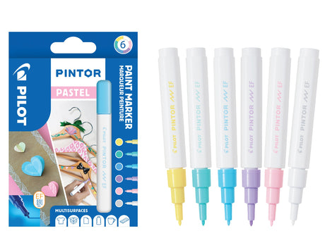 Marker Pintor Extra Fine Pastel 0,5 ass (6)
