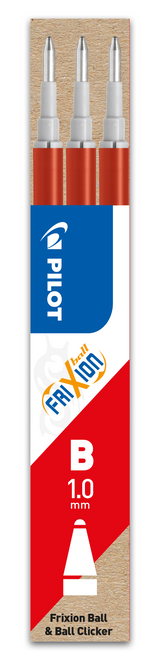 Frixion Clicker 1,0 refilll rød (3)