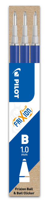 Frixion Clicker 1,0 refilll blå (3)