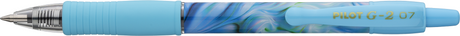 Gelpen G-2 m/klik Flow 0,7 blå blæk blå