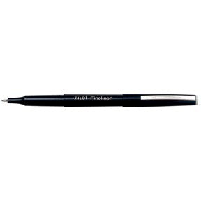 Filtpen m/hætte Fineliner 1,2 sort