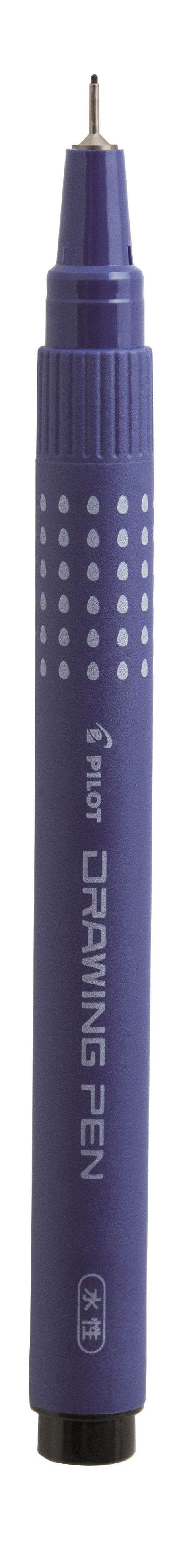 Filtpen m/hætte Drawing Pen 0,2mm sort