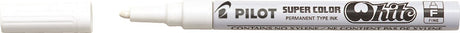 Marker Super Color Fine 3,0mm hvid