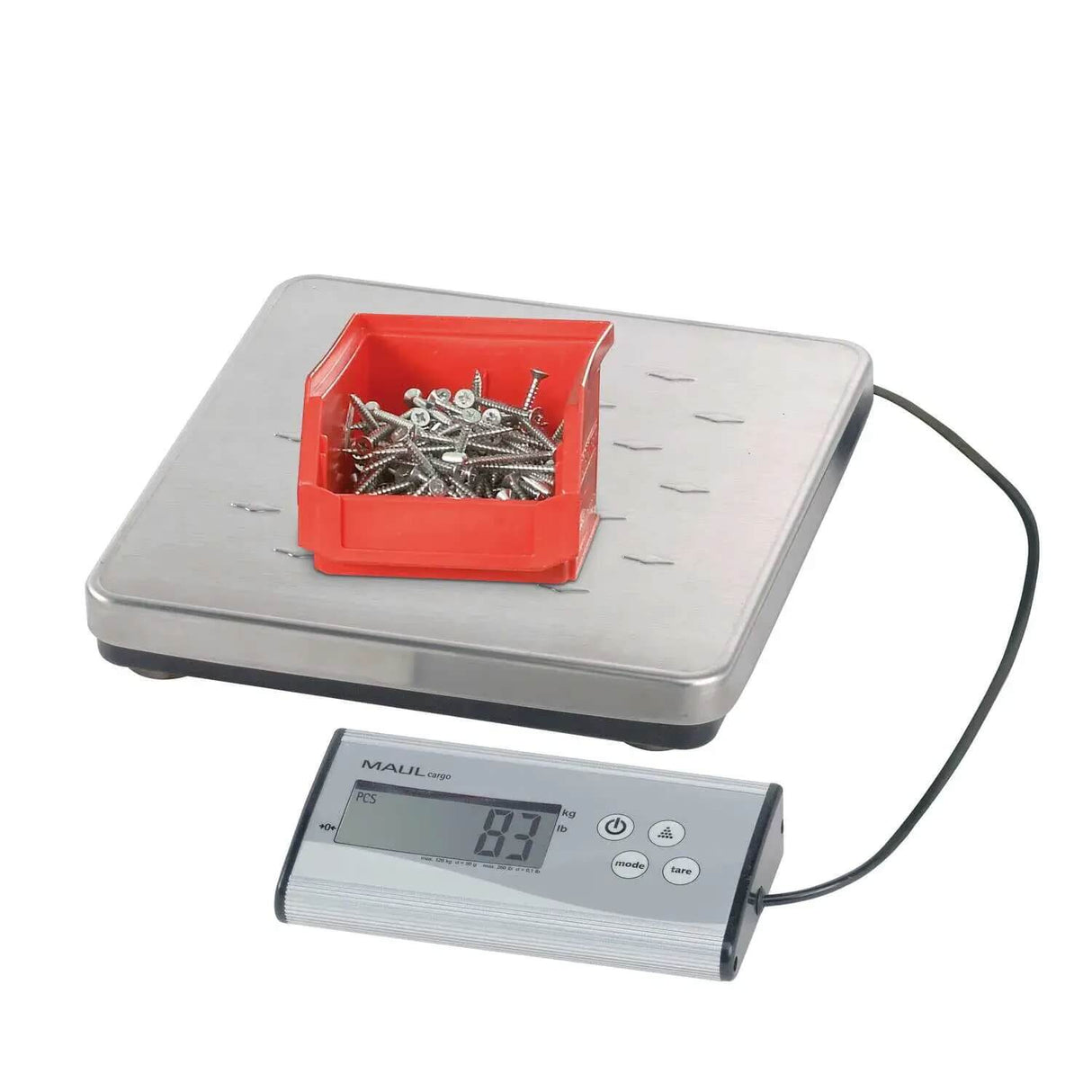 MAULcargo Pakkevægt - Præcis og pålidelig vejer op til 50 kg.