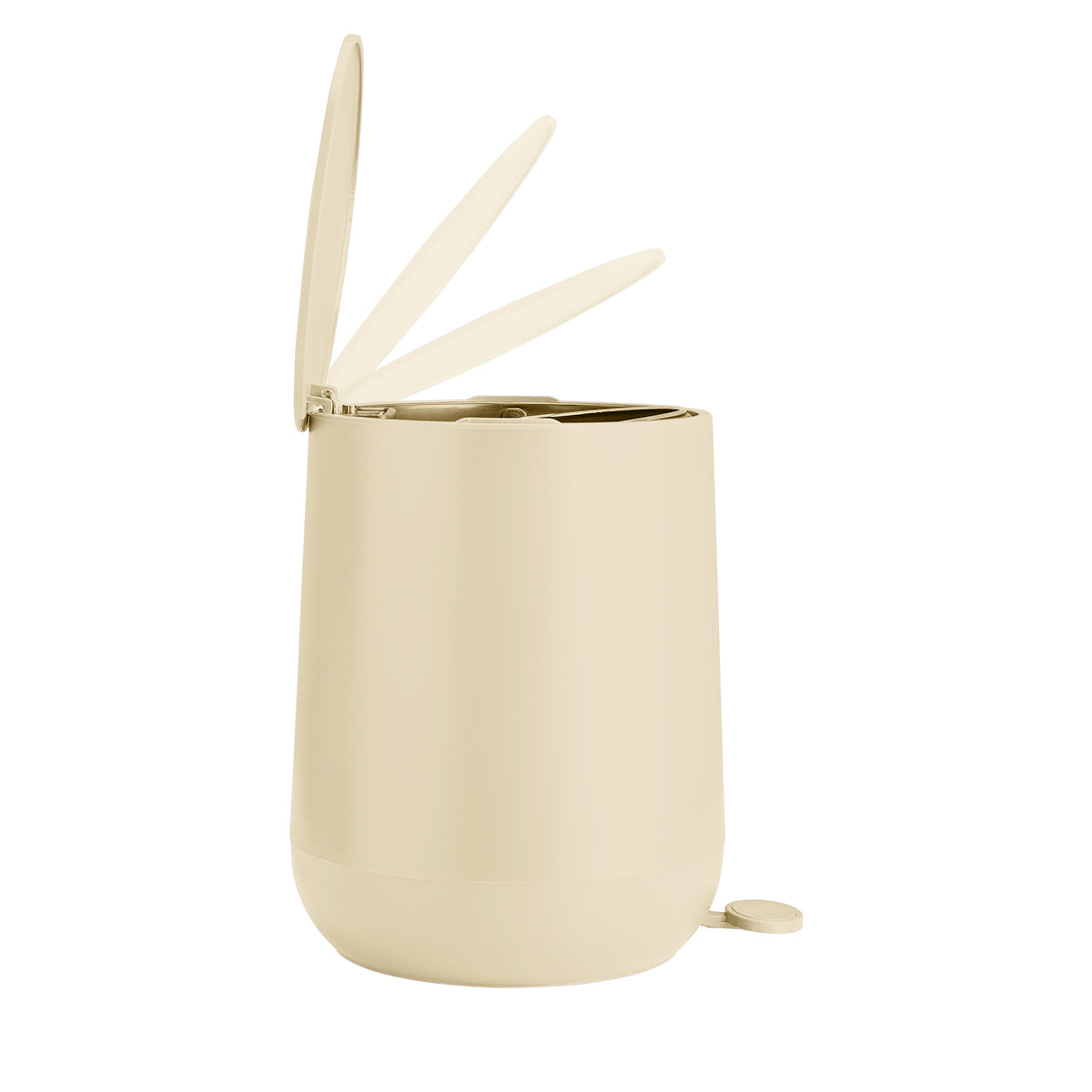 Naga A/S Pedalspand med softclose 5 liter Fjord Beige – Badeværelsestilbehør (billede 3)