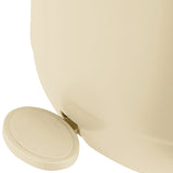 Naga A/S Pedalspand med softclose 5 liter Fjord Beige – Badeværelsestilbehør (billede 4)