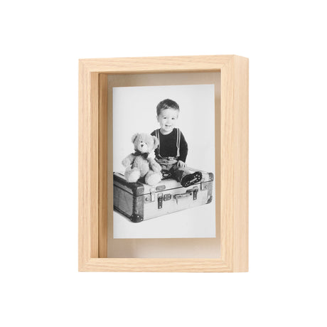 Dobbeltsidet billedramme, 10x15 cm, træ – image 2