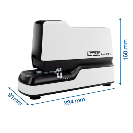 Hæftemaskine elektrisk Pro 90EC t/50ark hvid – image 5