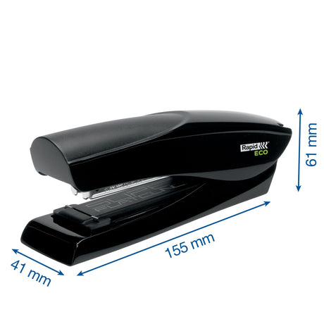 Hæftemaskine Eco recycle Fullstrip FC sort – image 5