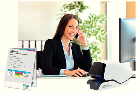 Hæftemaskine 5025E el FC hvid – image 4