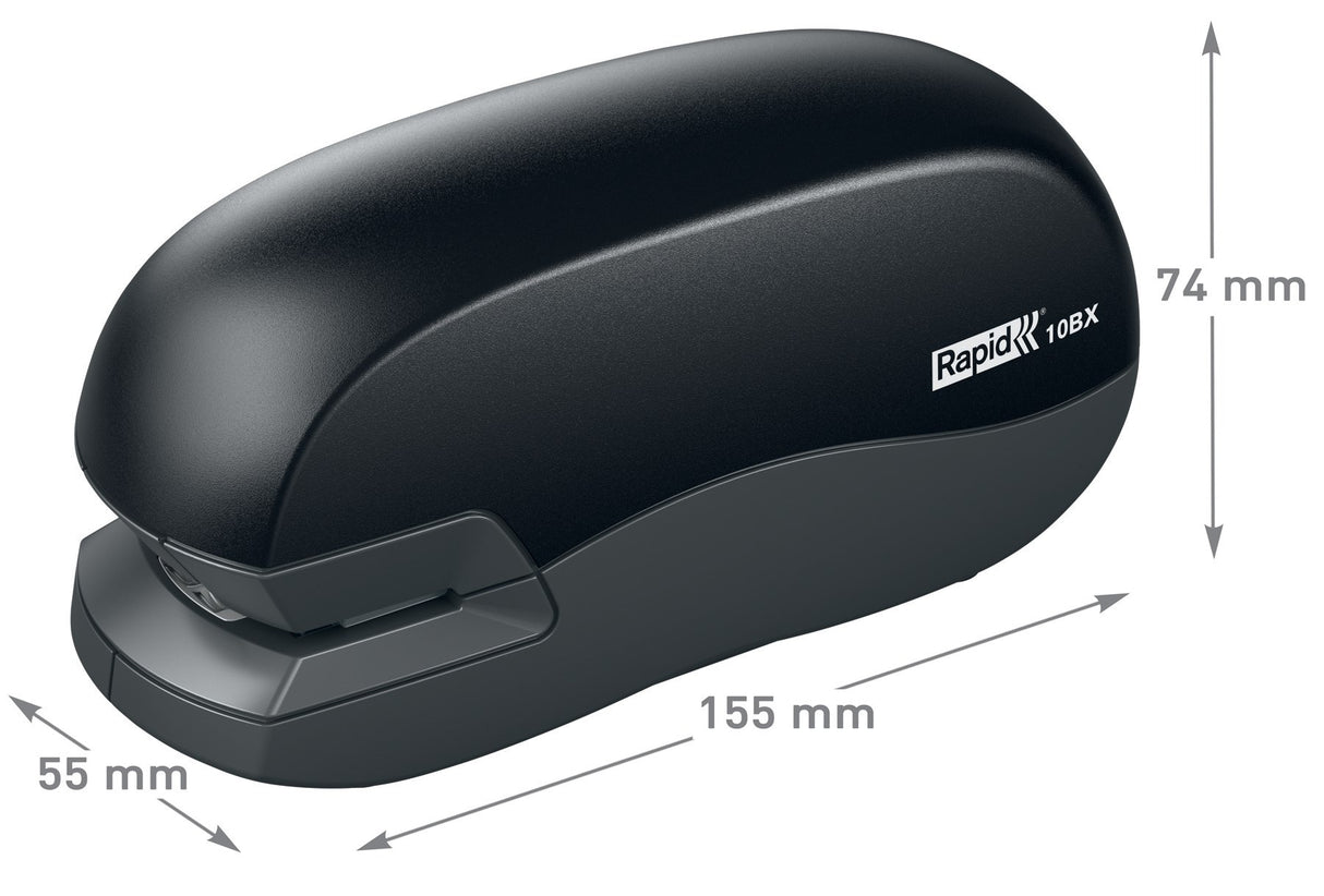 Hæftemaskine 10BX batteri t/10ark sort – image 2