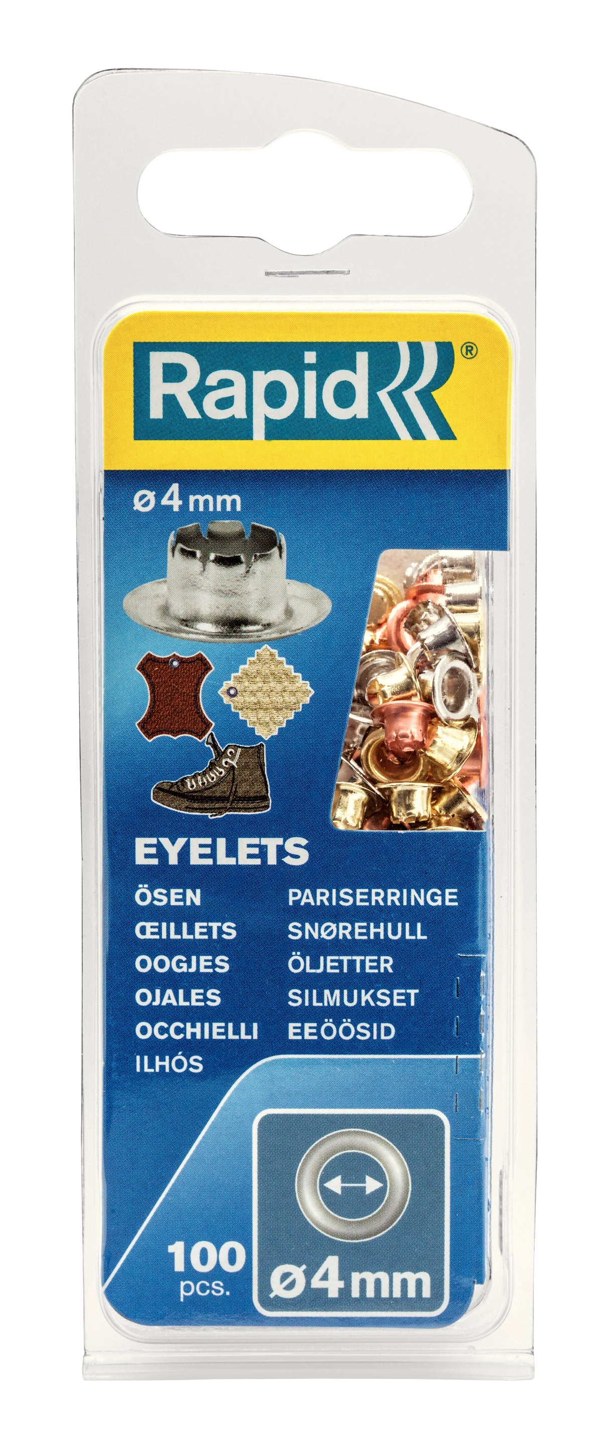 Pariserringe Rapid Ø4mm blister (100) – image 2