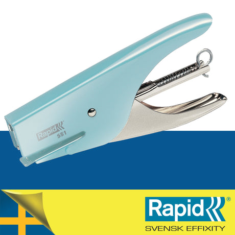 Hæftetang S51 Retro t/15ark blå – image 3