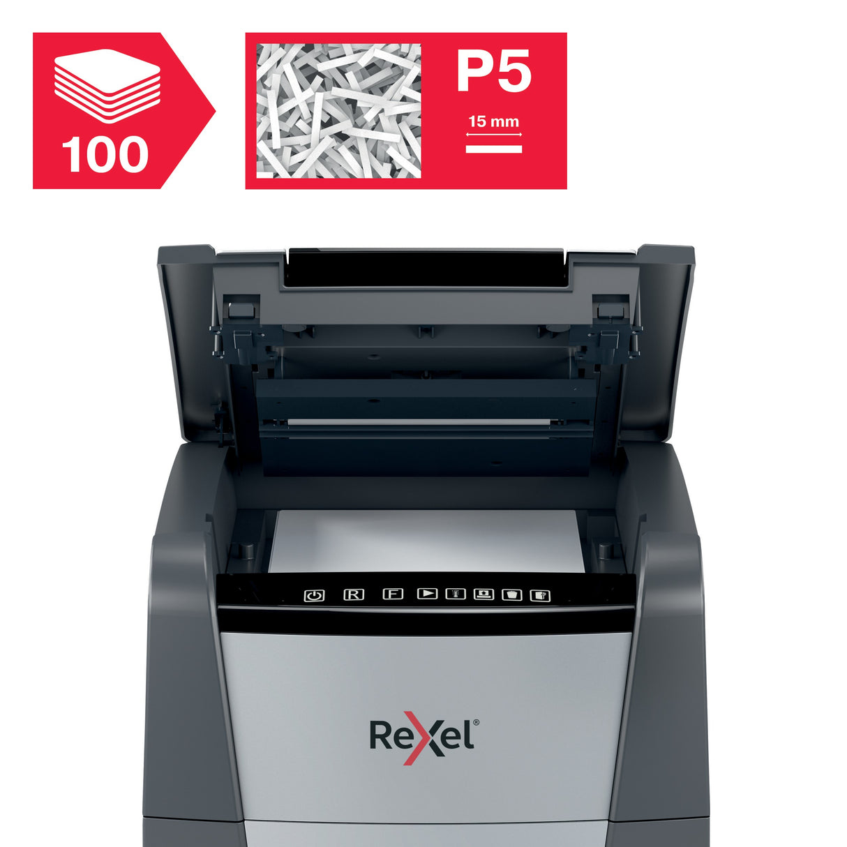 Makulator Rexel Optimum AutoFeed+ 100M P5 – image 2