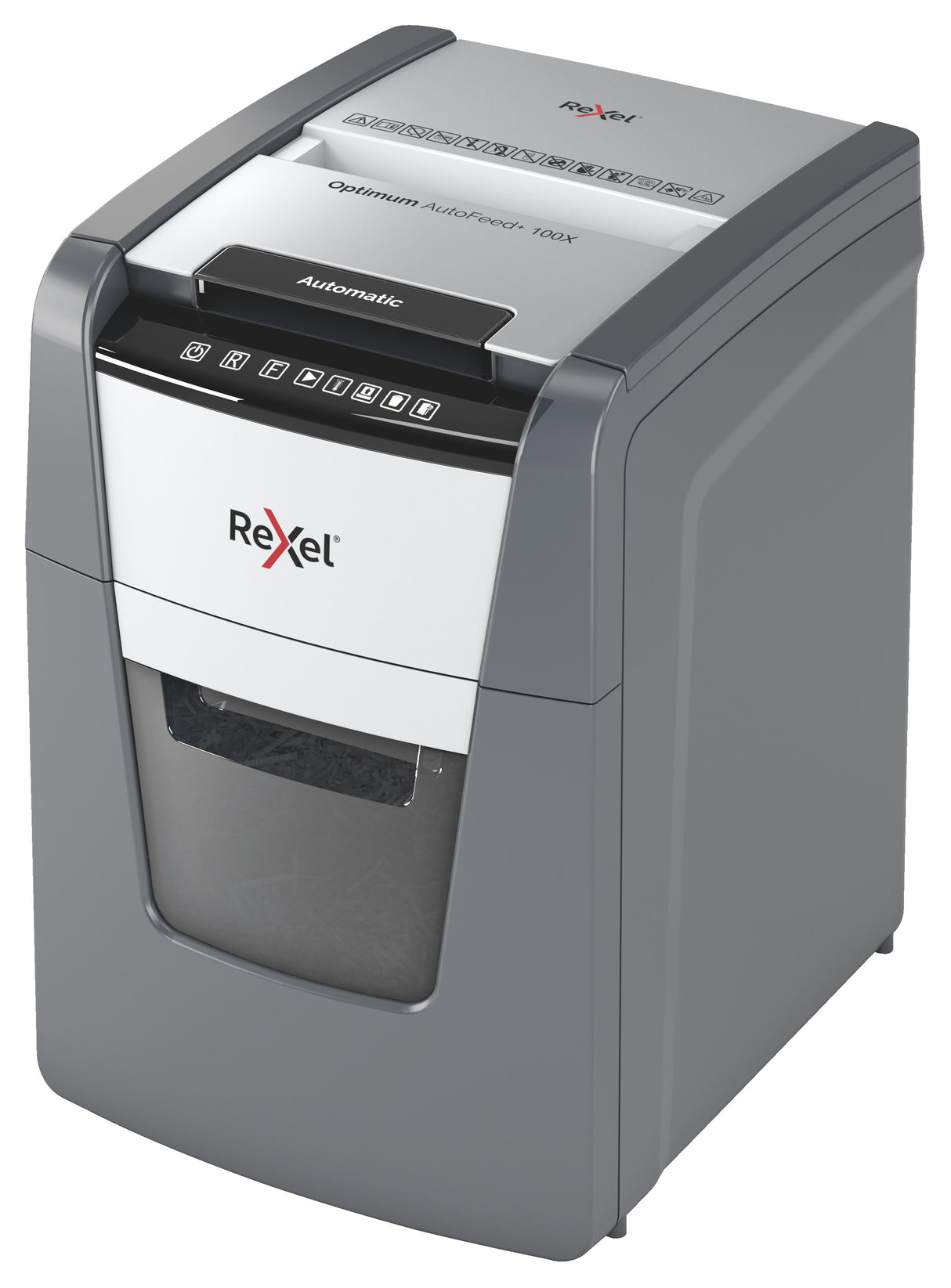 Makulator Rexel Optimum AutoFeed+ 100X P4 – image 1