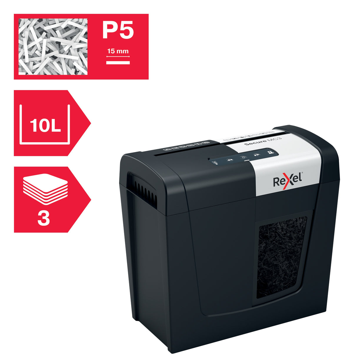 Makulator Rexel Secure MC3 P5 – image 2