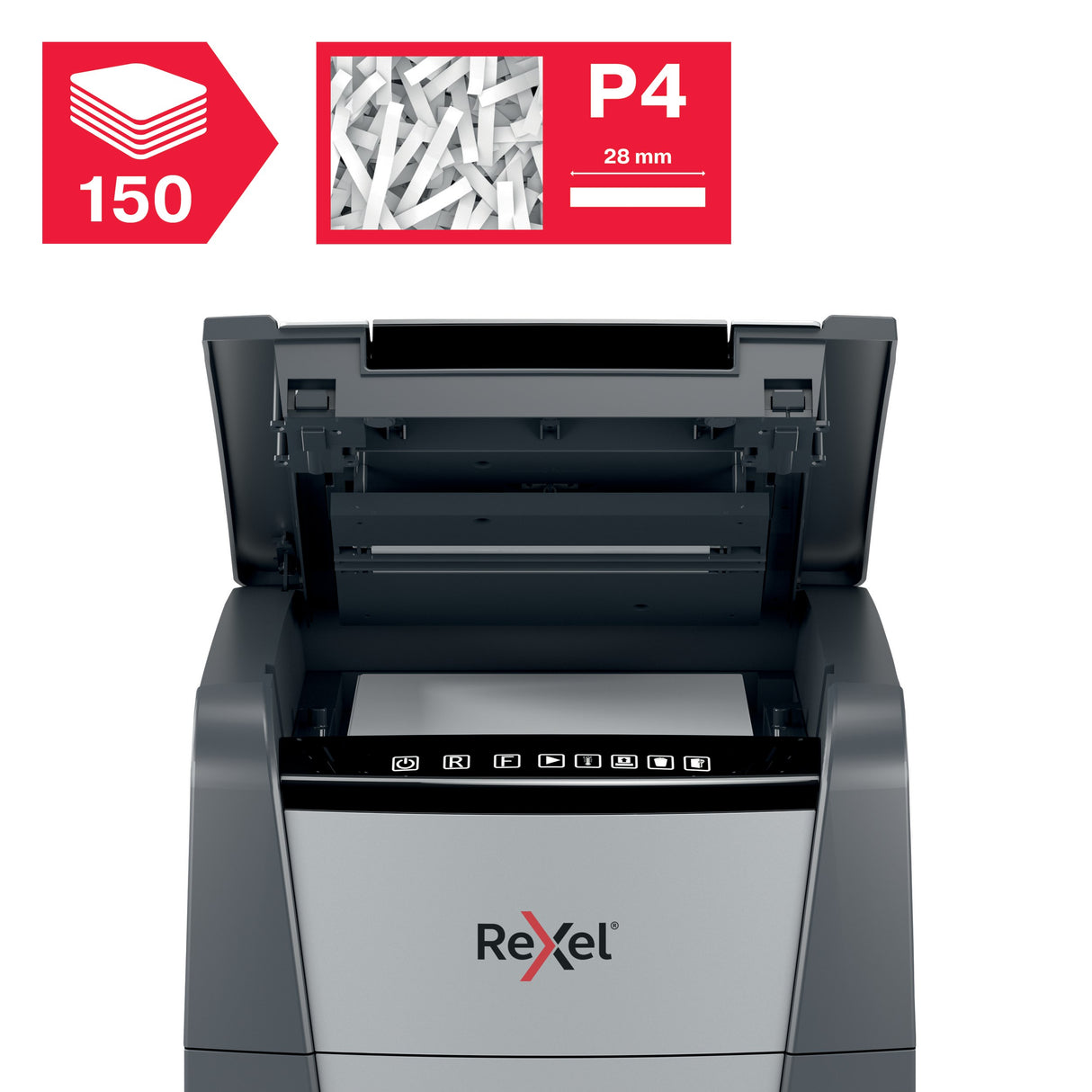 Makulator Rexel Optimum AutoFeed+ 150X P4 – image 2