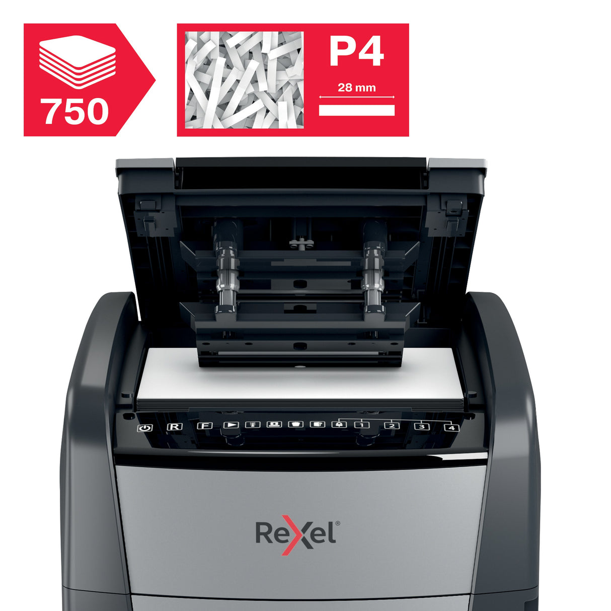 Makulator Rexel Optimum AutoFeed+ 750X P4 – image 2