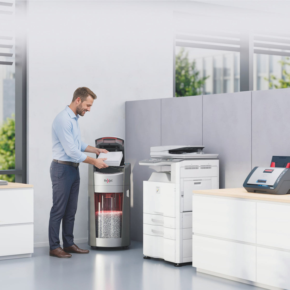 Makulator Rexel Max AutoFeed+ 600X P4 (billede 5)