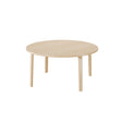 Form o Miljö Bord Emma Ø1200x600 mm Birk laminat – Kantineborde