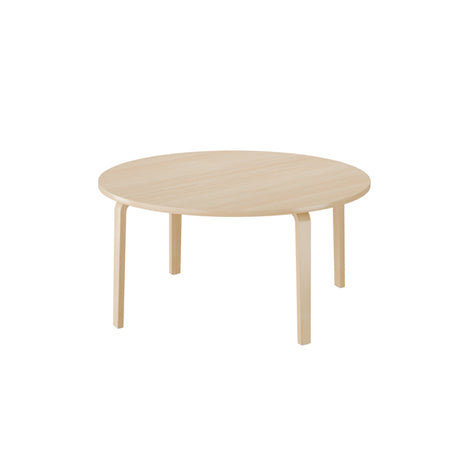 Form o Miljö Bord Emma Ø1200x600 mm Birk laminat – Kantineborde