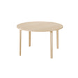 Form o Miljö Bord Emma Ø1200x720 mm Birk laminat – Kantineborde
