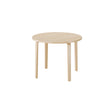 Form o Miljö Bord Emma Ø900x720 mm Birk laminat – Kantineborde