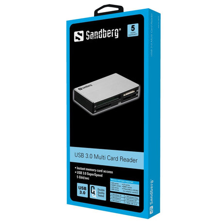 Sandberg USB 3.0 Multi Card Reader – Kortlæsere (billede 2)
