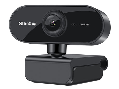 Sandberg USB Webcam Flex 1080P HD, Black – Webcams (billede 1)