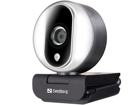 Sandberg Streamer USB Webcam Pro, Black/Silver – Webcams