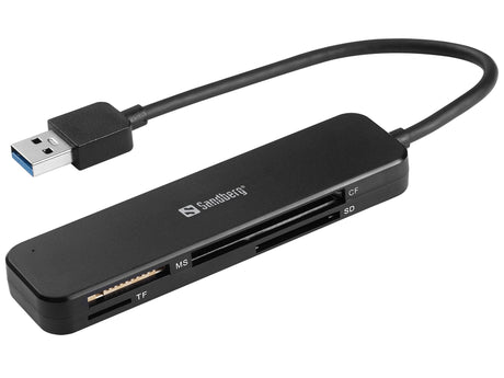 Sandberg USB 3.0 Pocket Card Reader – Kortlæsere