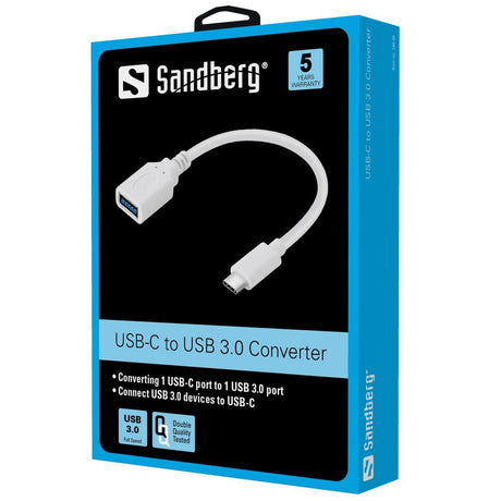 Sandberg USB-C to USB 3.0 Converter, White – USB-C cables & adapters (billede 2)