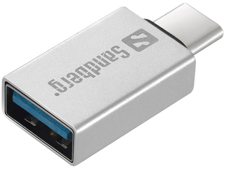 Sandberg USB-C to USB 3.0 Dongle, Silver – USB-C cables & adapters