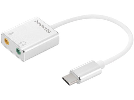 Sandberg USB-C to Sound Link, Silver – USB-C cables & adapters