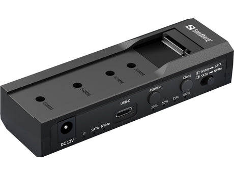 Sandberg USB-3 Cloner+Dock M2+NVMe+SATA – Harddiske, tilbehør (billede 1)