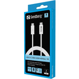 Sandberg USB-C>C USB4 240W+40Gbps, 1M