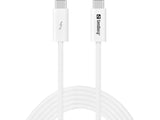 Sandberg USB-C>C USB4 240W+40Gbps, 2M