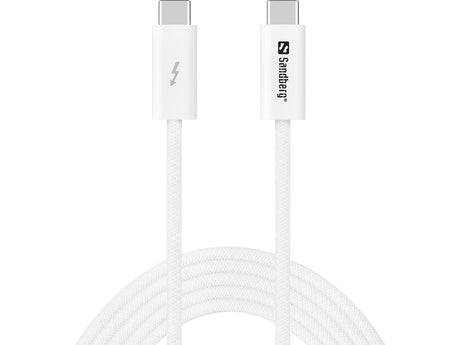 Sandberg USB-C>C USB4 240W+40Gbps, 2M – USB-C kabler (billede 1)
