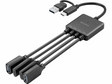 SANDBERG USB-C/A to 2A+2C Splitter – USB-C kabler & adaptere