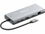 Sandberg USB-C 6in1 Travel Dock SSD Case – Hubs & adaptere (billede 3)