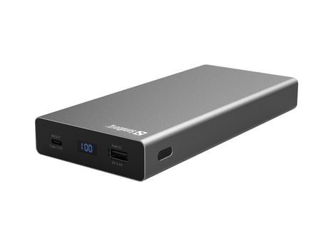 Sandberg 20.000 mAh PD 100W PowerBank USB-C, Alu – Powerbanks