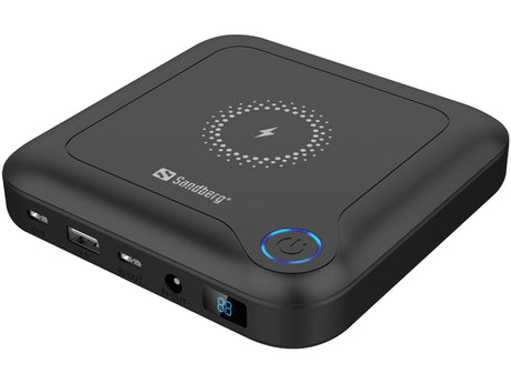 Sandberg 24.000 mAh All-in-1 Laptop PowerBank, Black – Powerbanks (billede 1)