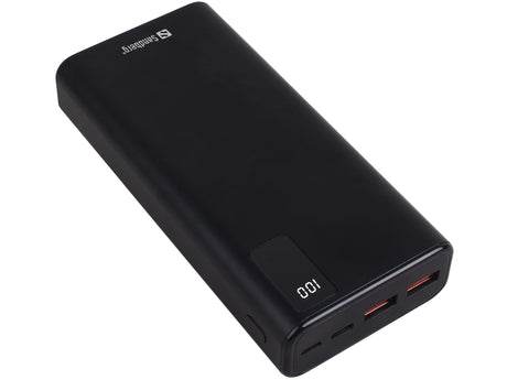Sandberg 20.000 mAh PD 20W PowerBank USB-C, Black – Powerbanks