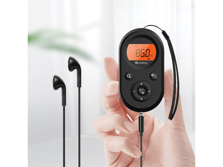 Sandberg Pocket Radio FM+AM Recharge – Lommeradio (billede 3)