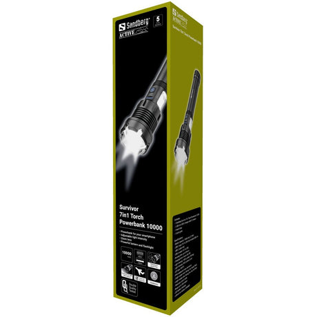 Sandberg Survivor 7in1 Torch Powerbank 10000 – Lygter (billede 5)
